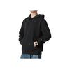 Adidas Fashionable Versatile Hooded Long Sleeve Sweatshirt Men Sweatshirt Black JJ4005