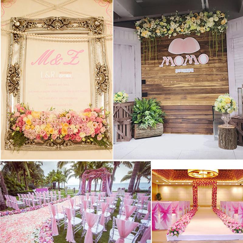 100 Cm Mariage Orchidee Fleurs Rangee De Fleurs Artificielles Route Citation Fleurs Pour Mur Mariage Scene Arriere Plan Decoration De Maison Accessoires Acheter A Prix Bas Livraison Gratuite Avis Reels Avec Des