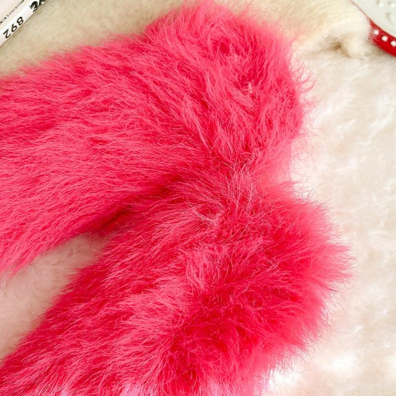 1 Pair Christmas Stockings Funny Monster Socks Autumn Winter Coral Fleece Floor Fuzzy Socks Couple Sleep Sock