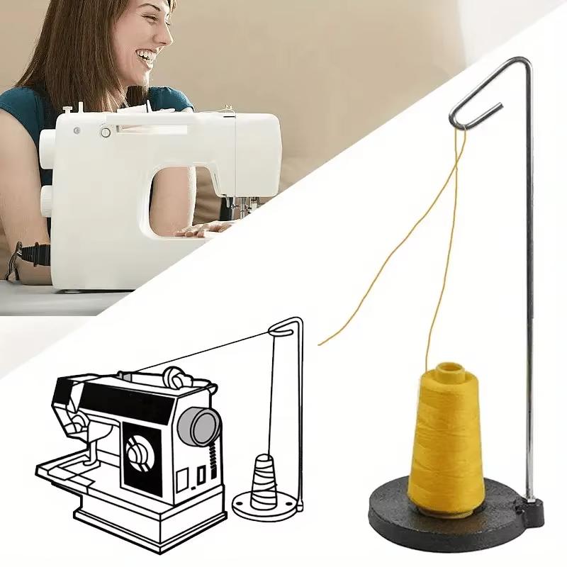 Single Thread Stand for Sewing Machine Plastic Base Cone Spool Holder For Machine Quilting Sewing Thread Holder Accessories