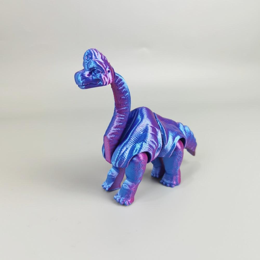 3D Printing Jurassic Tyrannosaurus Rex Triceratops Velociraptor Toy Simulation Dinosaur Animal Figure Joint Movable Boy Gift