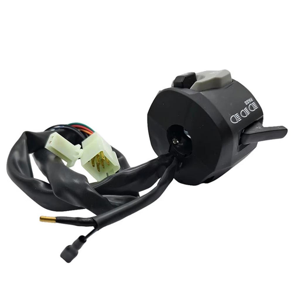 Motorcycle Handlebar Switch Assembly Waterproof Motorcycle Control Switch Enhanced Performance & Safety for GSX