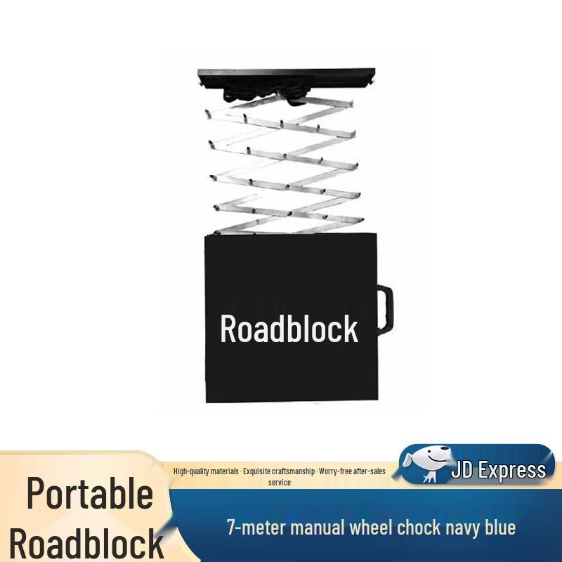 Portable Retractable Vehicle Barrier Road Blocker