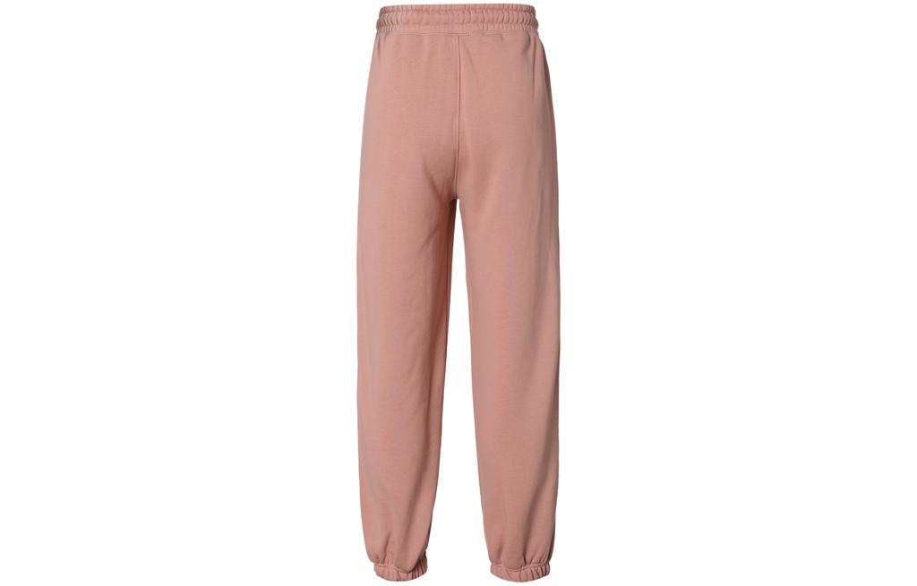Jordan Knitted Sweatpants Women's Pink Moderate Cuffed Pants FB5114-618
