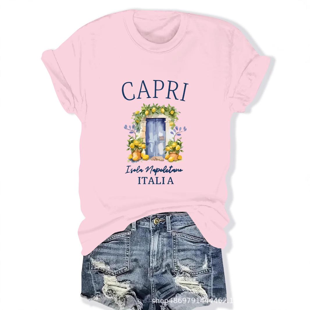 

Women s Fashion Cross-Border Round Neck T-Shirt XXL темно-сірий