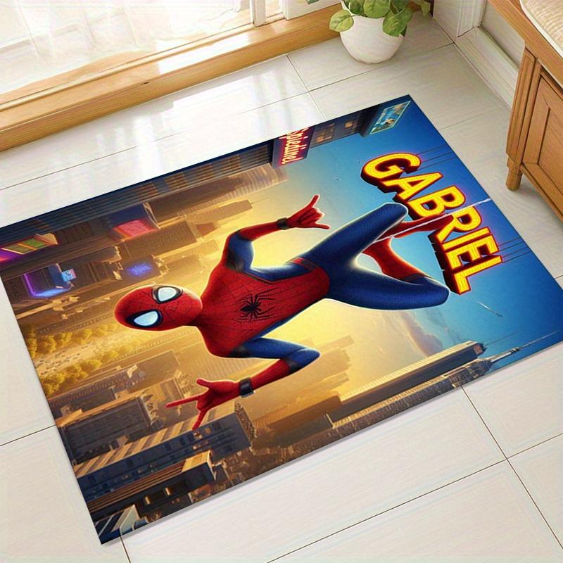 

1pc. Spider-Man Webbed Design Home Office Chair Rug Outdoor Gift Carpet Decorz041047 60cm by 90cm