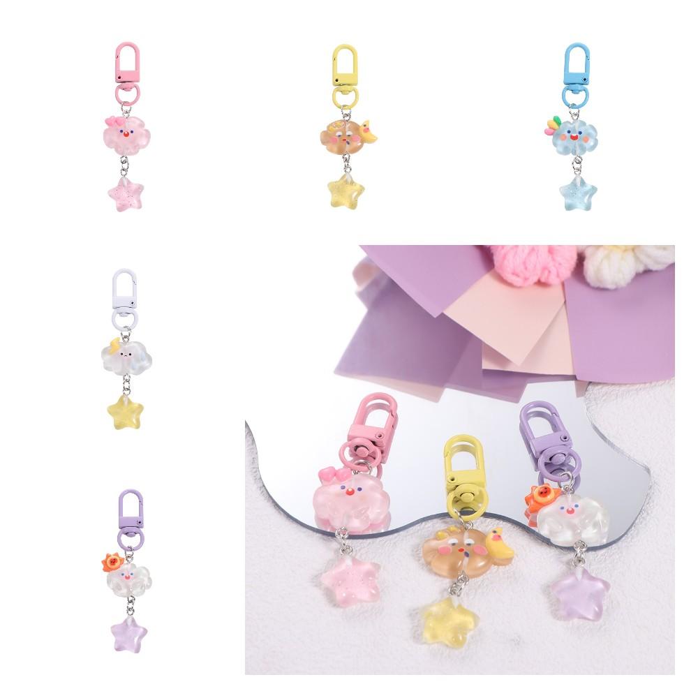 Star Starry Clouds Keychain Korean Style  Cartoon   Activity Gifts