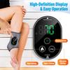 Electric Heating Vibration Foot Massager Winter Ankle Elbow Relax Muscles Massager Type-C Rechargeable Adjustable Strap Massager