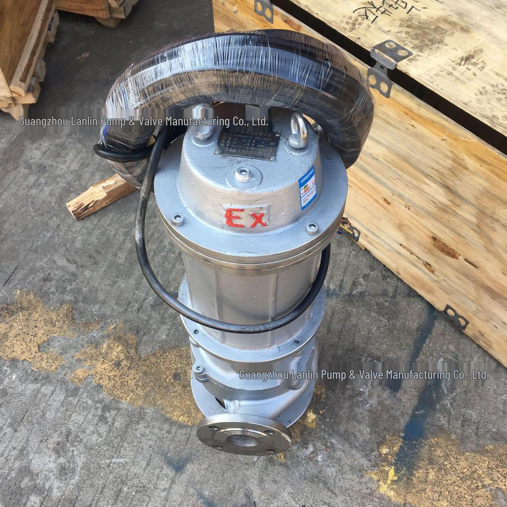 All Stainless Steel Submersible High-Temperature Sewage Pump - Acid, Alkali, and Corrosion Resistant