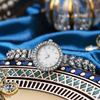 Women's Watch Mermaid Chain Light Luxury Diamond Free Adjustment Bracelet Gold Beimu Ladies Fashion Quartz Watches
