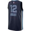 Nike X NBA Memphis Grizzlies Morant Quick-Dry Breathable Basketball Jersey Kids Jerseys Navy-Blue 3Z2B7BX2P00-GRIJM