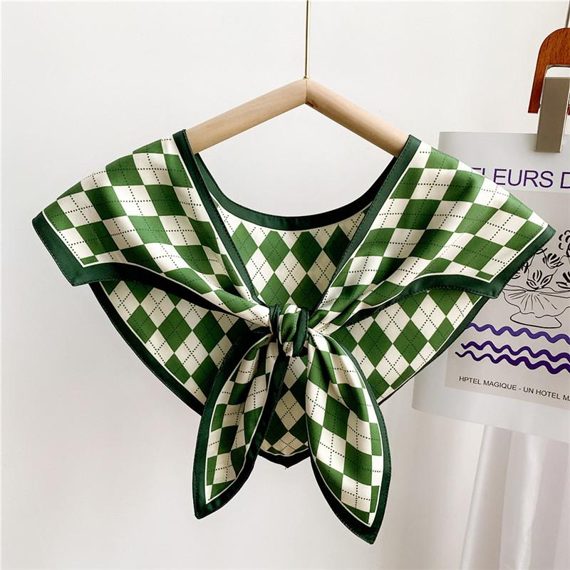 Triangle Over Shawls Scarves Shirt T-shirt Shoulder Fake CollarsVest  Scarf Sleeveless Jacket Shawls Detachable Collar for Women