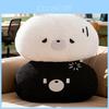 Self Deprecating Bear Plush Pillow With Pp Cotton Filling For Bedroom And Office Comfort