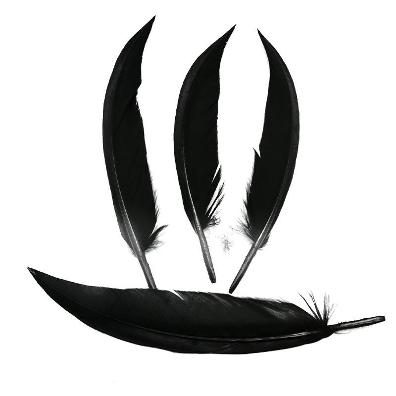 50Pcsdiy Scimitar Feather Colored Feather Handicrafts Jewelry Accessories Material Feather