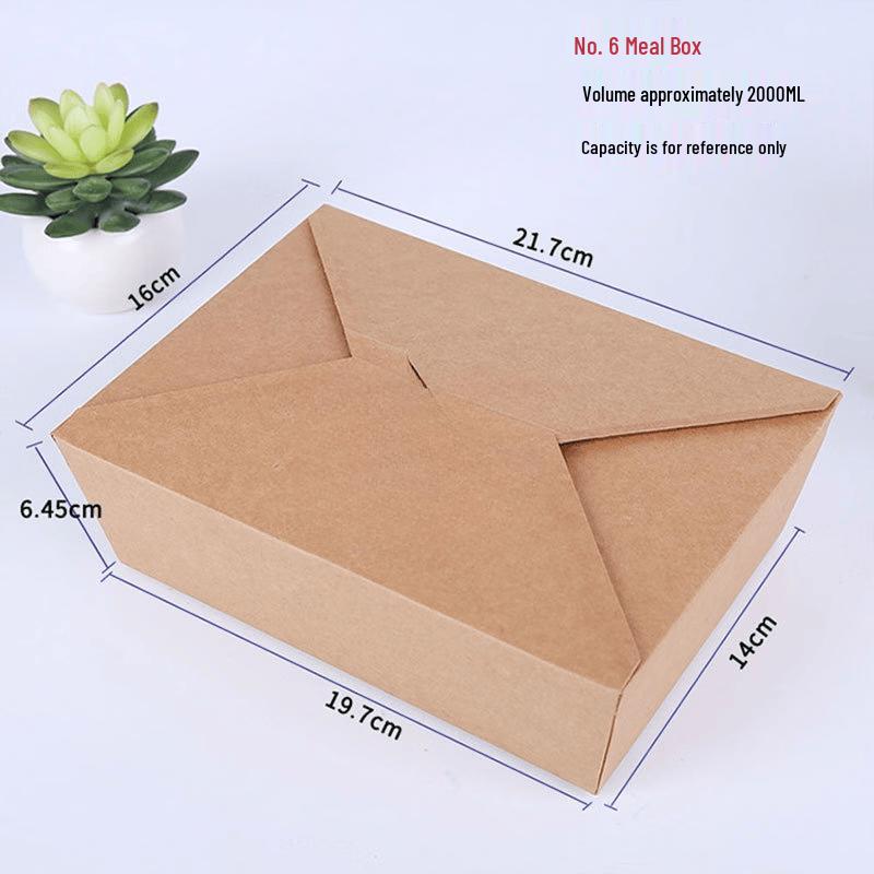Disposable Kraft Paper Food Container