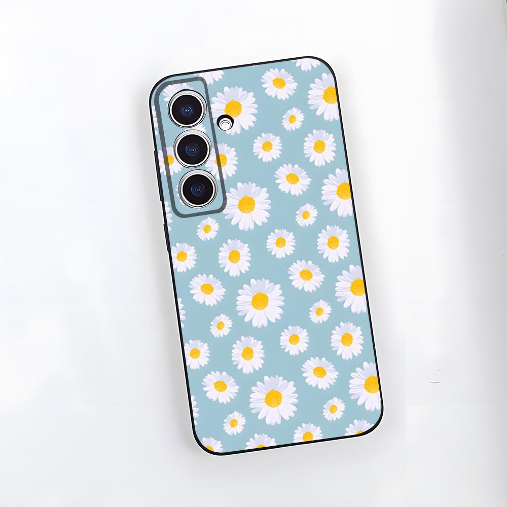 Daisy Phone Case For Samsung S26 S25 Plus S20 S20 Plus S22 Ultra S23 FE S21 Plus S21 Ultra Soft Cover