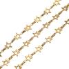 Unique Hollow Star Charm Chain Extender Fashion Jewelry Chain Stainless Steel Texture Perfect for Necklace and Styling