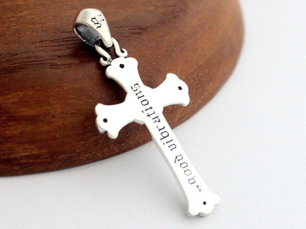 Goodvibrations Celtic Cross Pendant, Christian Style, Sterling Silver 925
