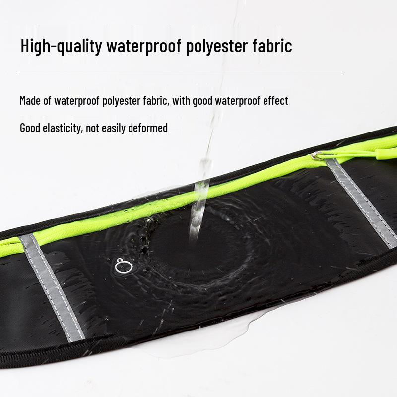 Unisex Waterproof Shockproof Waist Bag for Running, Cycling, and Sports