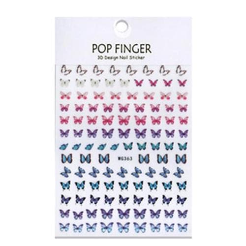 

pop butterfly sticker WG363 (S8430211) basic