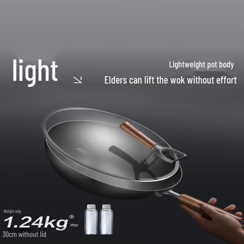 Supor 32cm Non-Stick Iron Wok