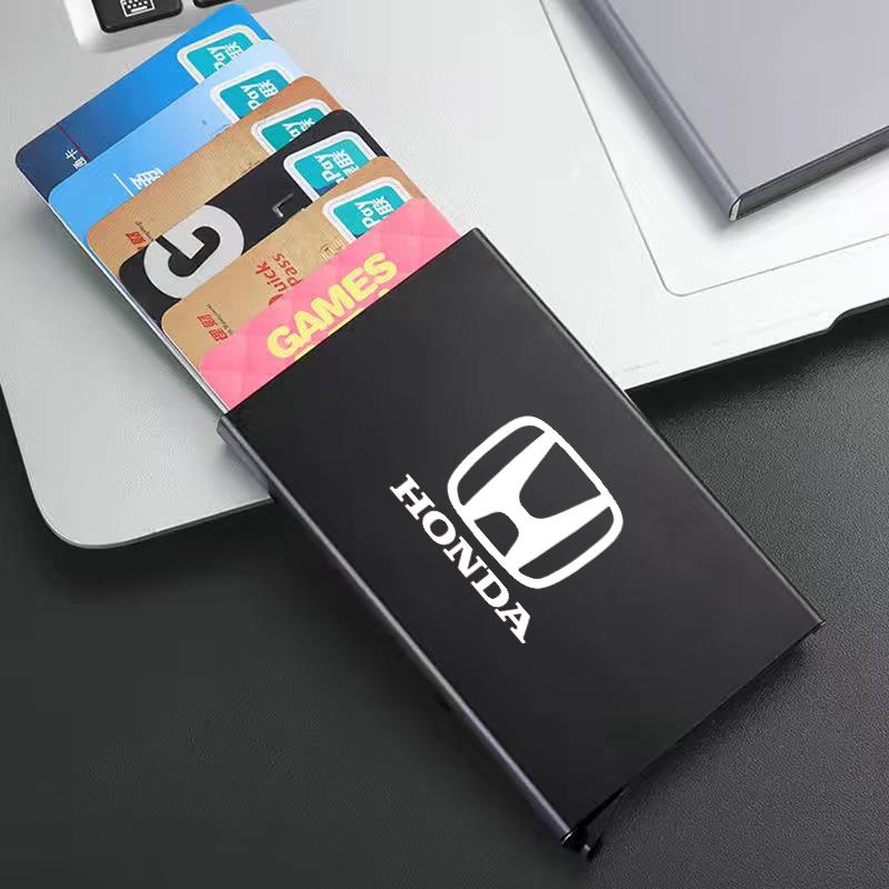 

Car Sunglasses Holder Leather Eyeglasses Hanger Sun Visor Glasses for Honda Fit Civic Accord 7 8 9 10 Pilot City Jazz CRV HRV