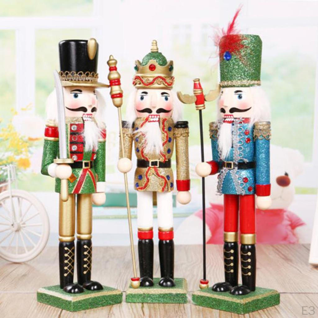 Weihnachts-Nussknacker Soldatenfiguren Schrank Wohnzimmer Themenparty