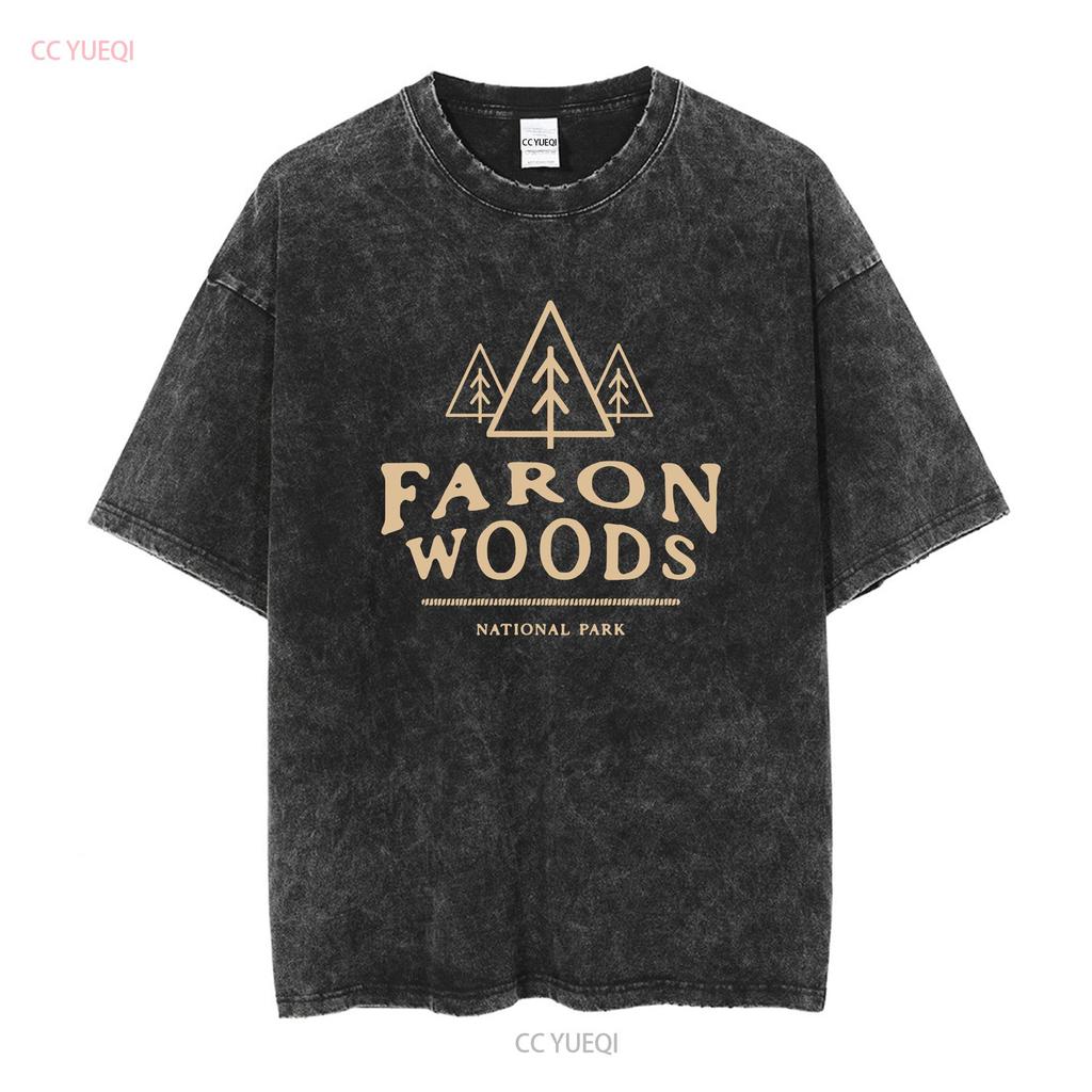 Fangorn Forest National Park Comfort Colors T Shirt long or short sleeves vintage Washed Casual Soft fashion designer clothes