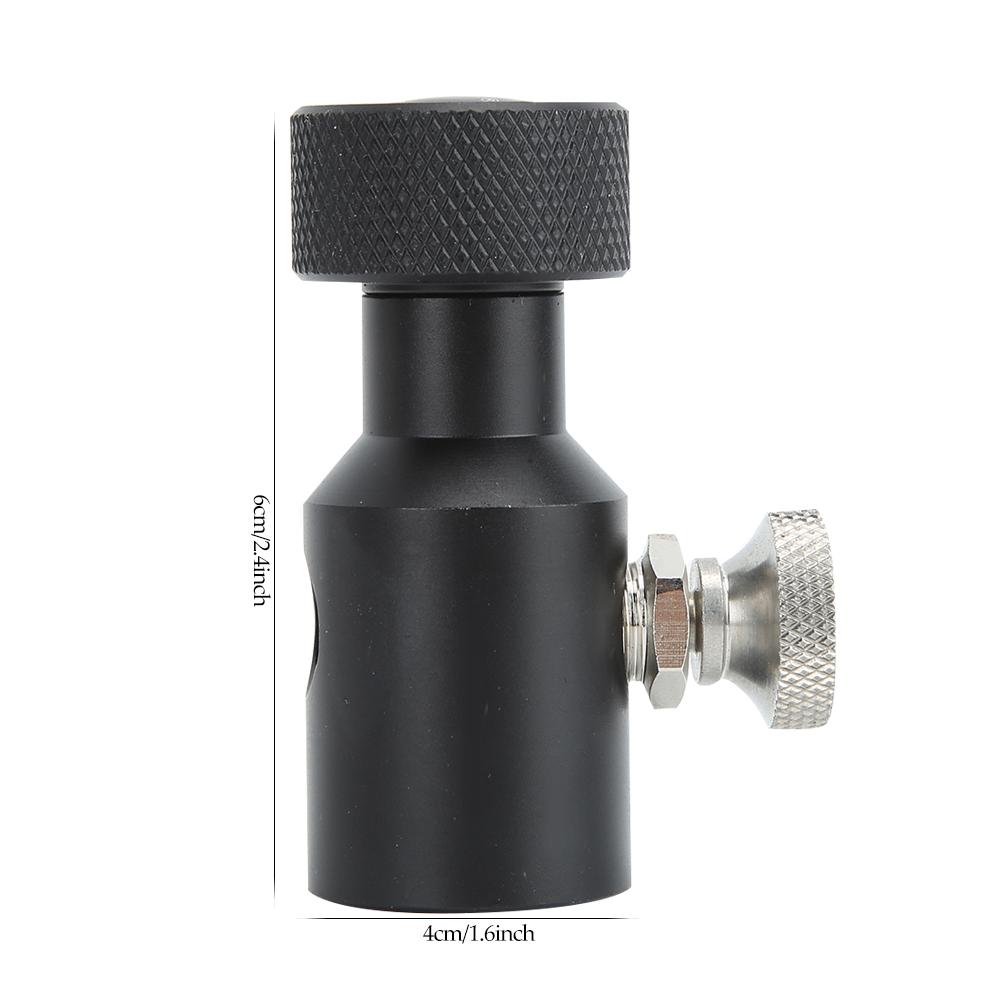 Conector Adaptador CO2 TR21-4 com Válvula de Liberação Enchimento Rápido Água com Gás para