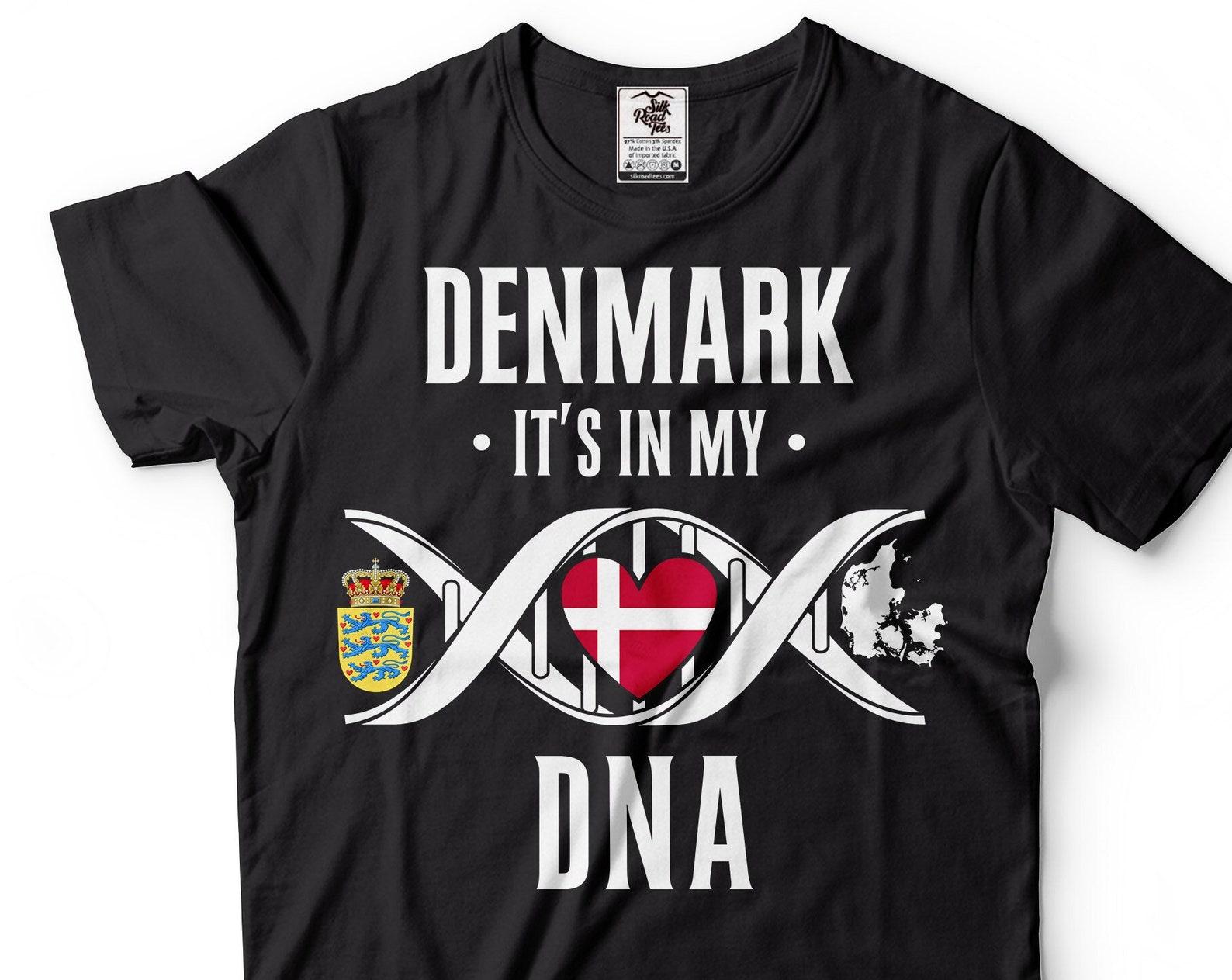 Denmark Flag T-Shirt: Patriotic Danish Gift 3XL