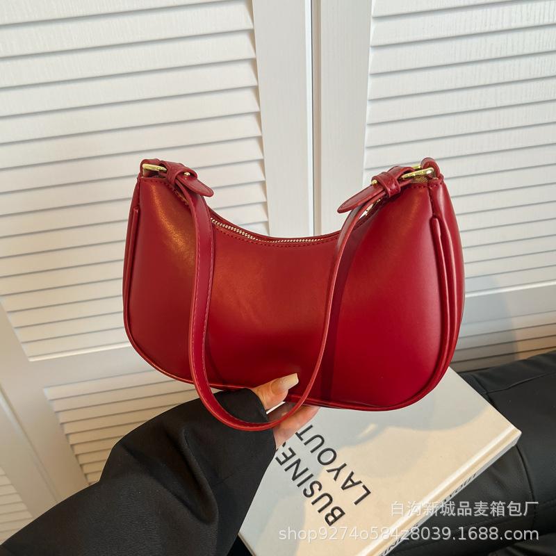 Underarm Bag Women 2025 New Fashion Explosion Versatile French Niche High-end Feeling Foreign Style Shoulder Bag Trendy Bag Women