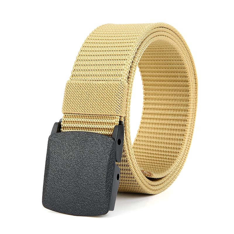 Military Automatic Buckle Nylon Belt Outdoor Hunting Multifunctional Tactical Canvas Belt High Quality Men Belt