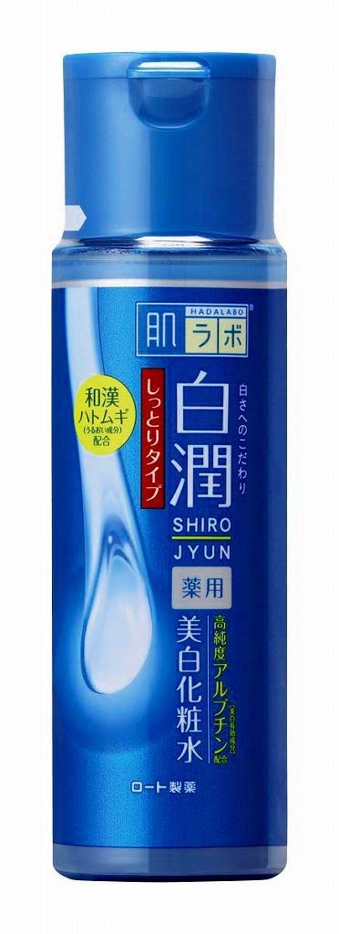 

Hada Labo Shirojun Лечебный отбеливающий лосьон Арбутин x Витамин C x Экстракт японского лекарственного растения коикс Увлажняющий тип 170 мл x 7 [Квазилекарственный препарат] Высокой чистоты