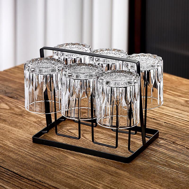 Handun Starlight Glass Cup Set with Holder