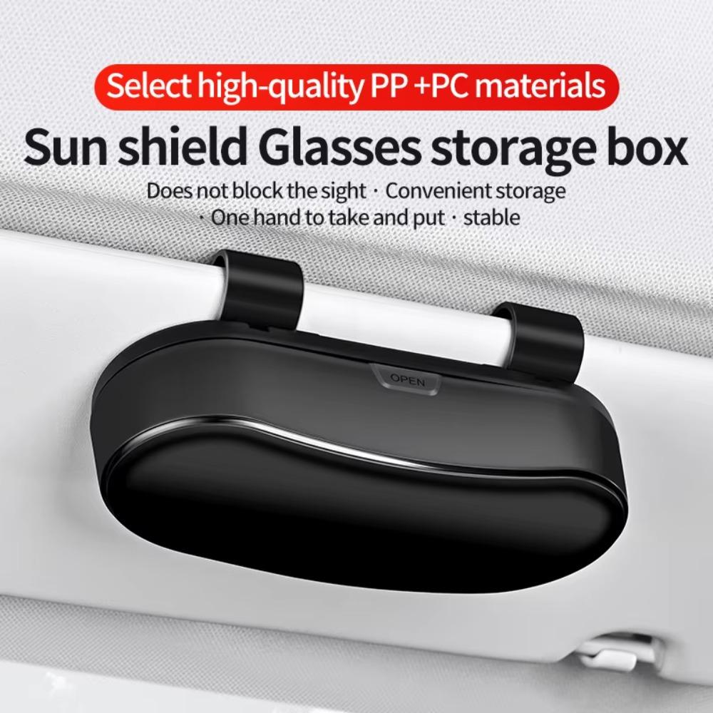 Eyeglass Case Car Glasses Box Portable Eyeglasses Protection Box  Automobile