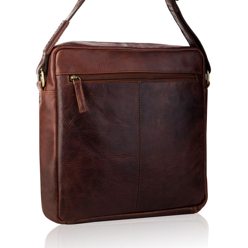 TBS-312 BROWN VINTAGE Men' Bag + CERTIFICATE
