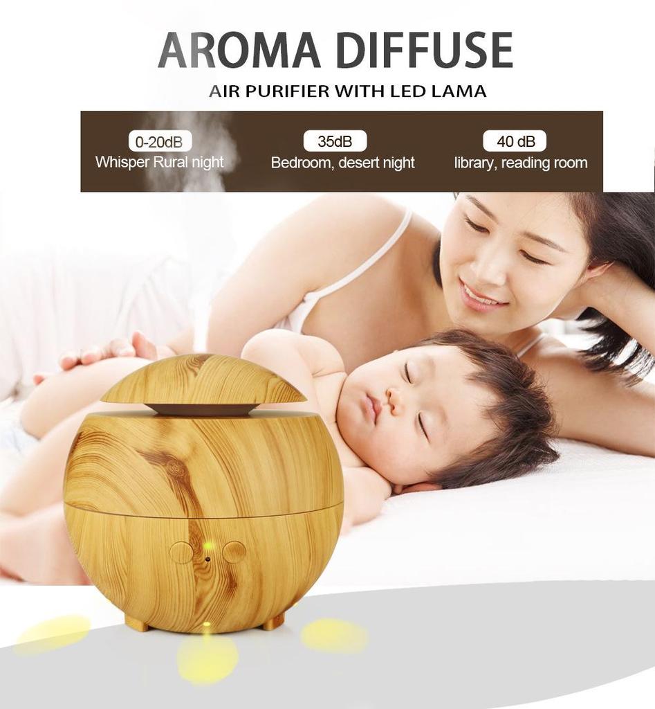 Ultrasonic Aroma Diffuser & Humidifier for Office or Yoga Studio