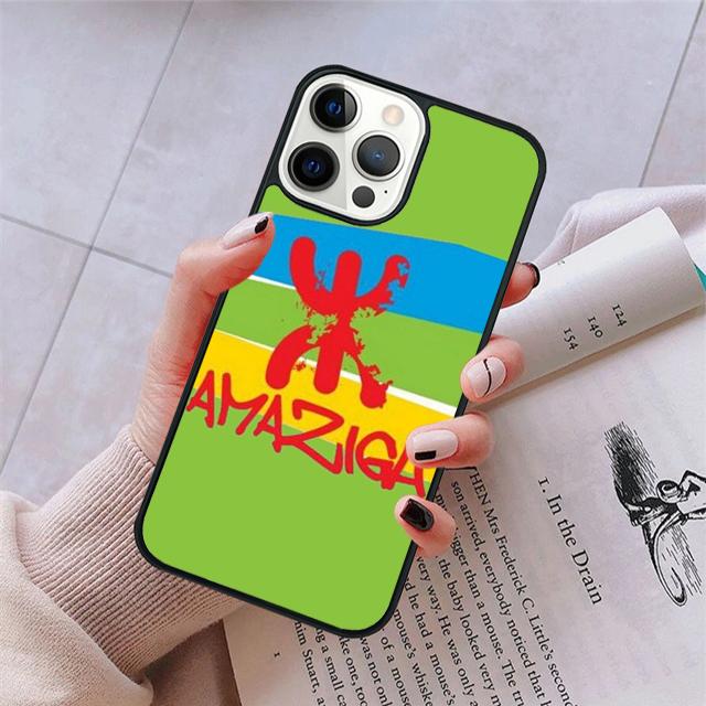 Amazigh Symbol Berber Academy Phone Case For iPhone 17 Air 15 16 16e 11 12 13 14 Pro Max Cover For iPhone 17 Air Max Plus Fundas
