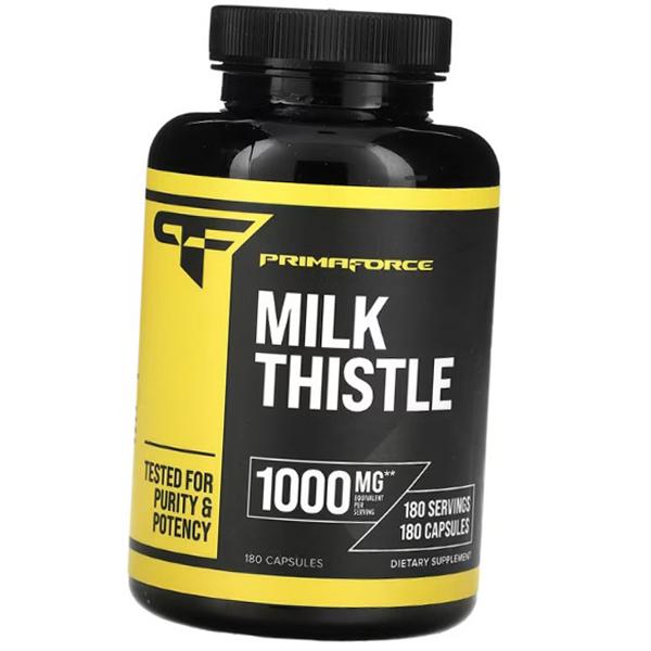 

Milk Thistle Extract, Milk Thistle 1000, PrimaForce 180caps (71107002) 180caps