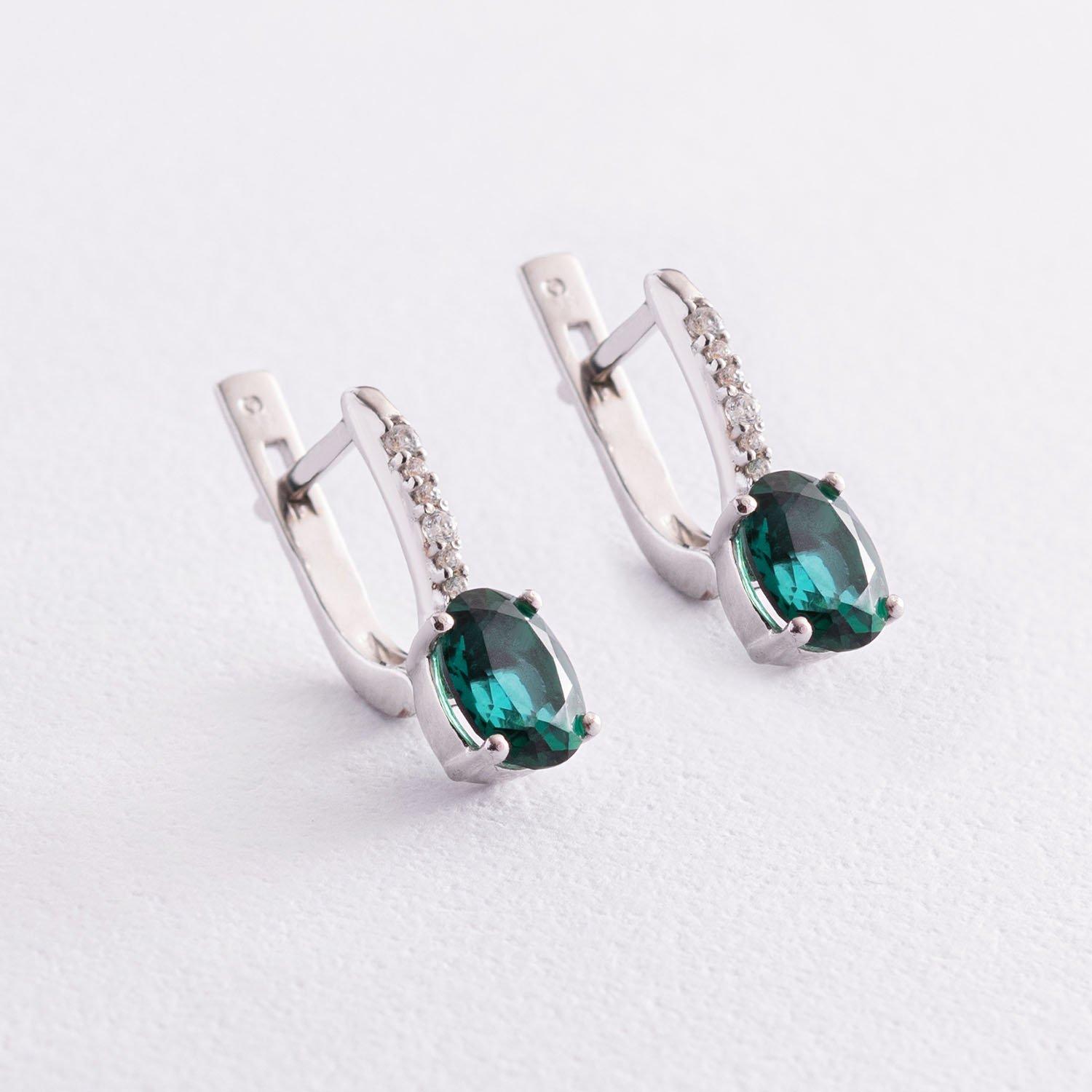 

Срібна каблучка з фіанітами. срібний