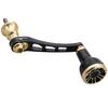 HEIGHTEN Spinning Reel Handle Adjustable With Knob For DAIWA SHIMANO Engine Series Black Gold HT26003 55-60mm 24.5mm