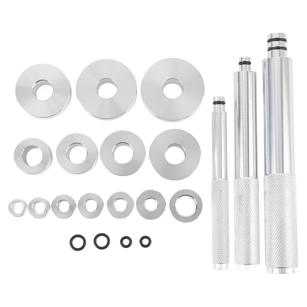 17-teiliges Lagerpresswerkzeug-Set Aluminiumlegierung Universelles Lagerring- und Dichtungstreiber-Installationsset mit 14 Lageradaptern