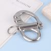 316 Stainless Steel Fixed Snap Shackles Bail Snap Shackles With Quick Release Pin