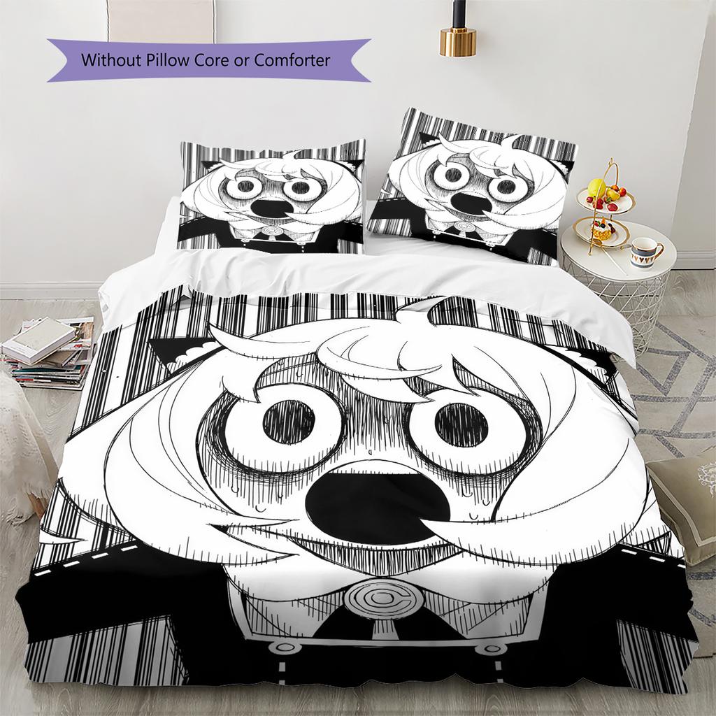 SPY×FAMILY Soft Comfortable Duvet Cover, Kids Bedding Set Gift, Size Multiple Sizes -HE1
