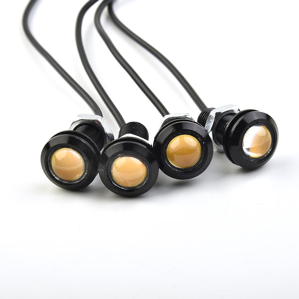 4X LED Amber Flashing Light Bar Car Truck Hazard Recovery Strobe Lamp Parts Set