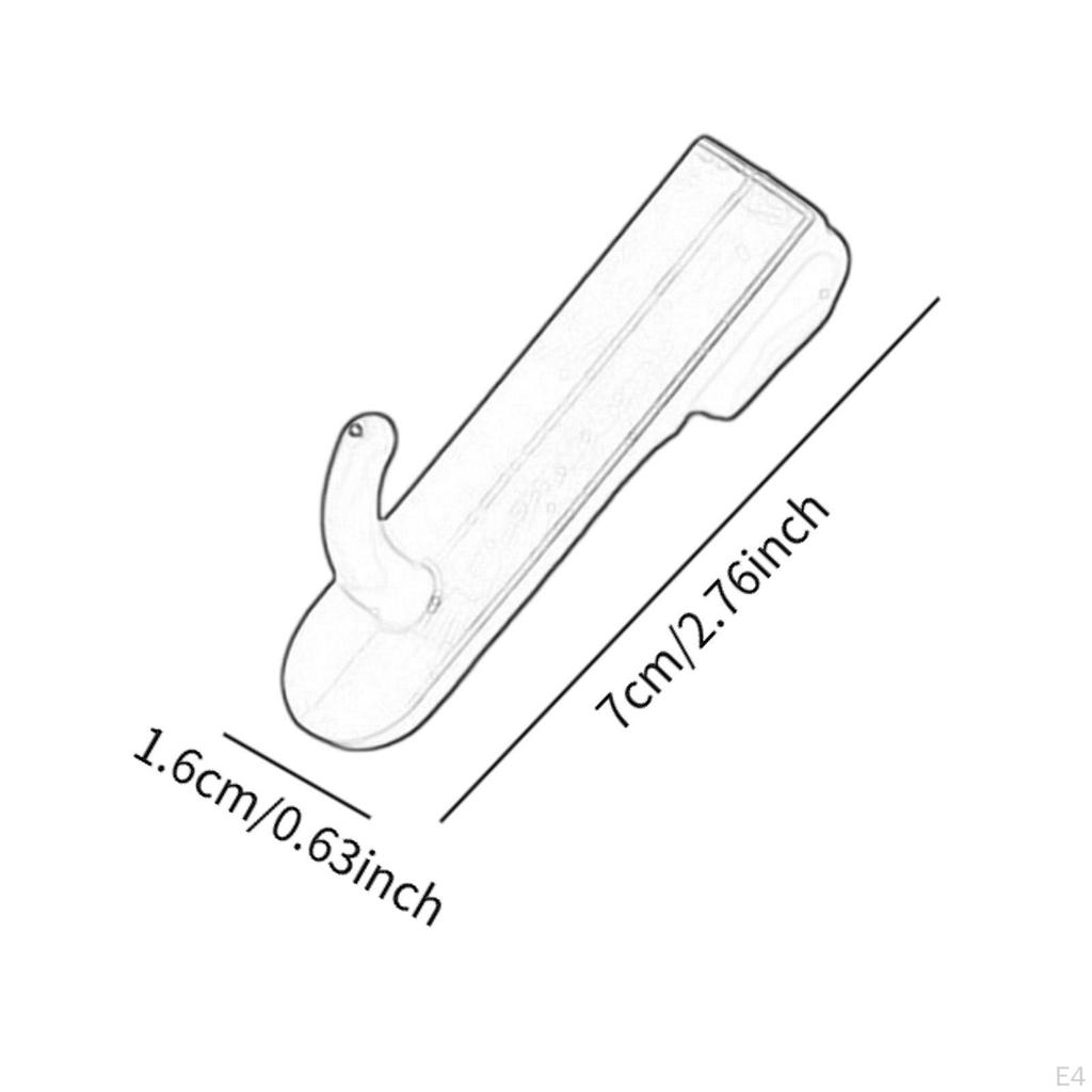 20 Pack Hooks, Pegboard Power Tool Holder, Multifunctional Hanger, Display Hooks for Walls,