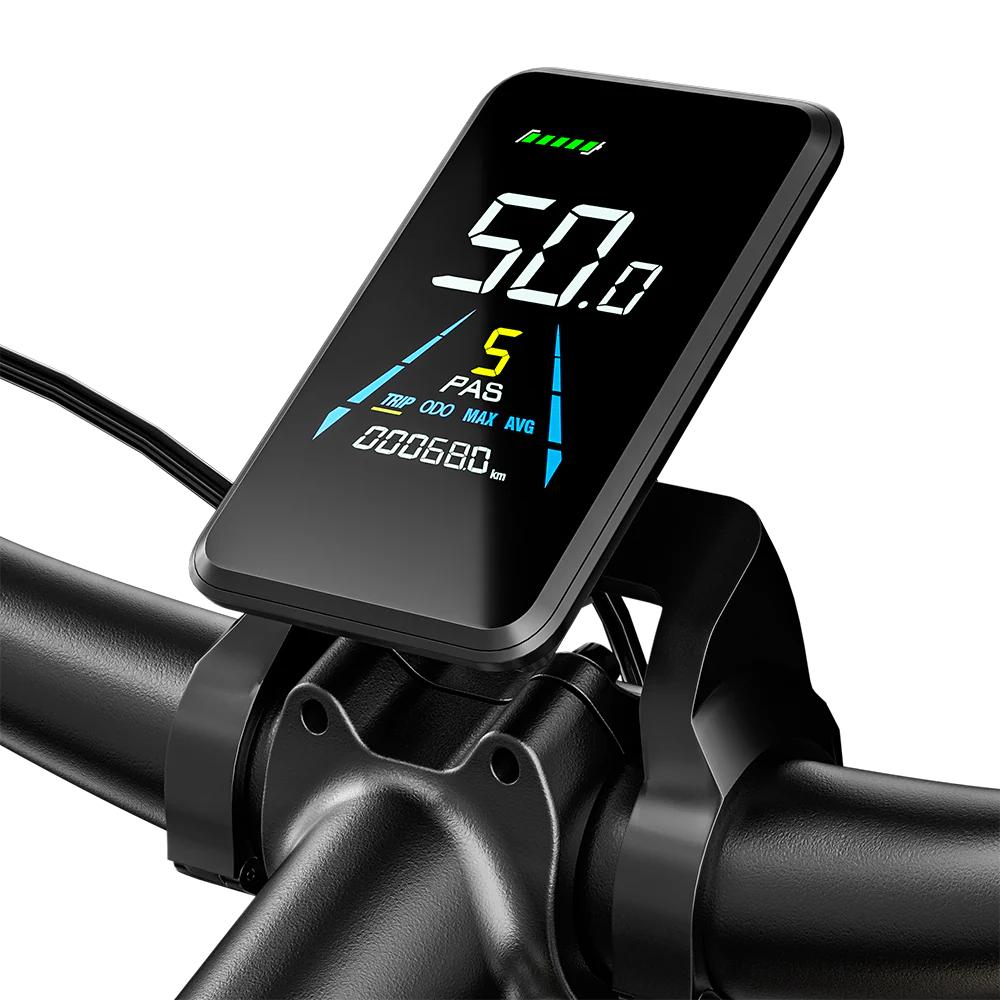 Shengmilo S700 E-Mountainbike, 2000W, Samsung 48V 17.5Ah, 45KM/H Höchstgeschwindigkeit, Hydraulische Bremsen, 26" Fat Tires, IP45, Vorderradfederung