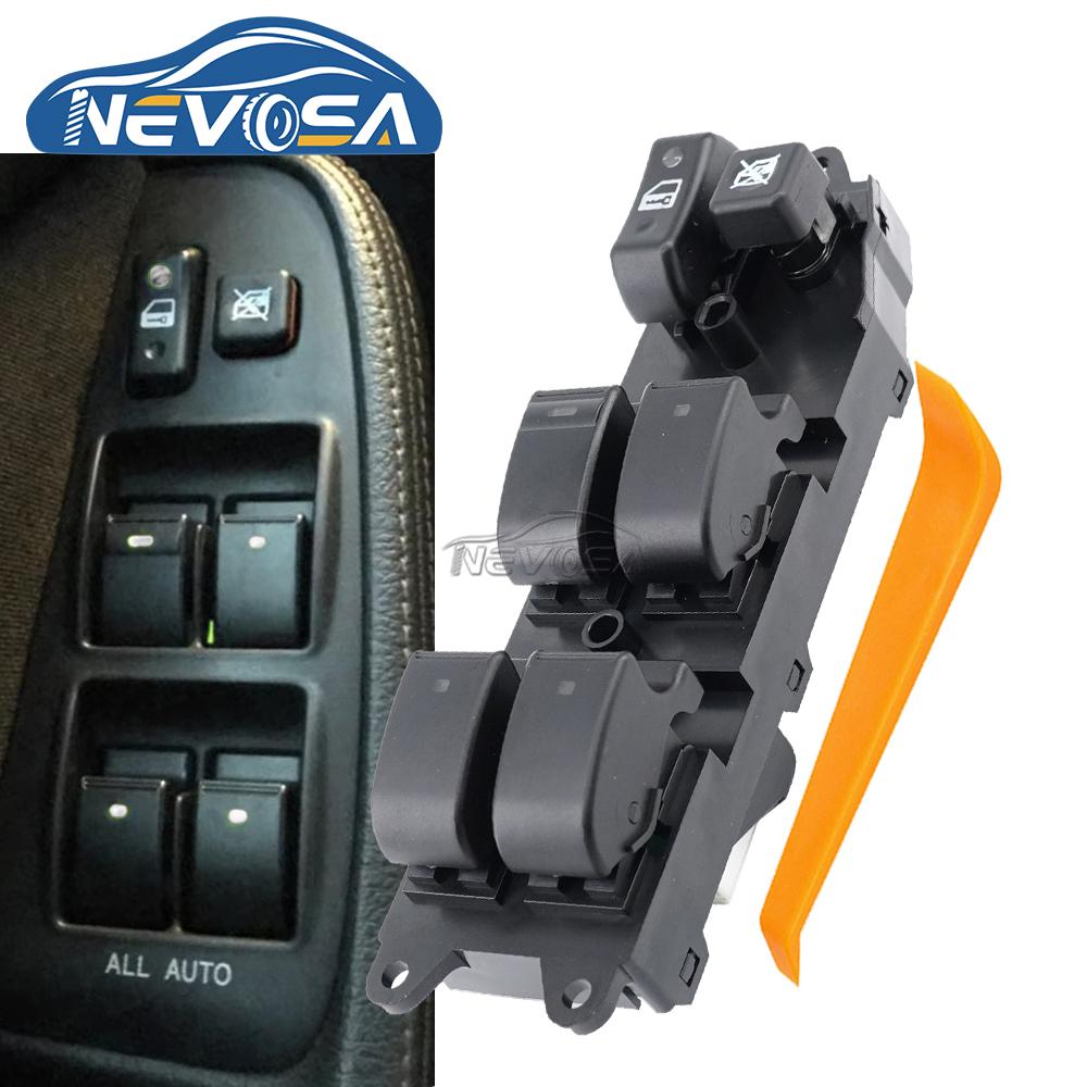 84820-05100 4820-02100 84820-0F030 Driver Side Power Window Control Switch For Toyota Verso Yaris Avensis Corolla 2004 2005 2006 84820-0F030