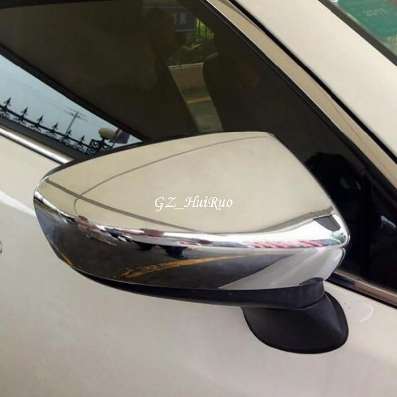 For Mazda 6 Mazda6 ATENZA 2013 2014 2015 2016 ABS Chrome Side Rearview Mirror Cover Mirror Trim 2PCS
