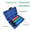 1/2 Air Impact Wrench Set with Colored Sleeves for Tire Screws - Extended Pneumatic Electric Socket